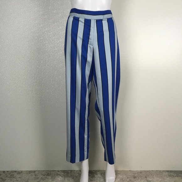 Derek Lam 10 Crosby Women Pants Striped Size 6 G58